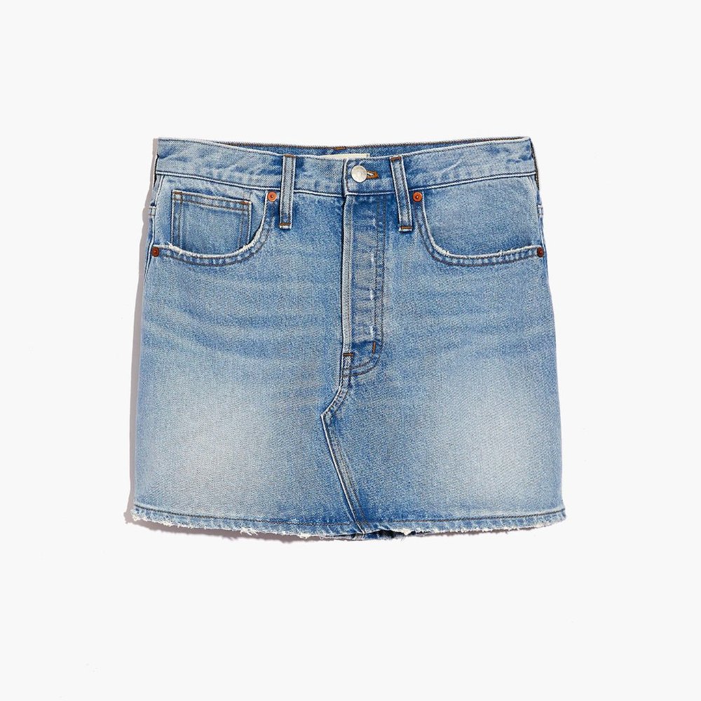 [NWT] Madewell Denim Mini Skirt